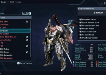 Completing Lailah Queen Skell in Xenoblade Chronicles X: Definitive Edition