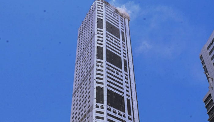 Five dead in Sharjah skyscraper fire, including Pakistani worker