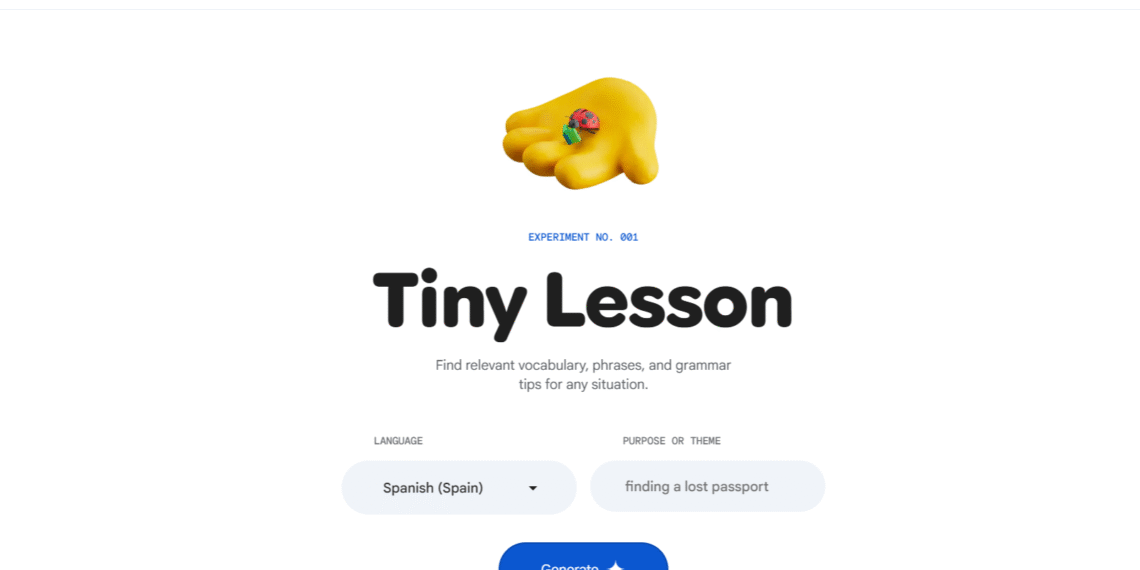 Google Launches New Labs Experiment as Your Language Coach