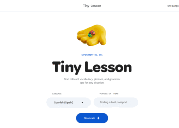 Google Launches New Labs Experiment as Your Language Coach
