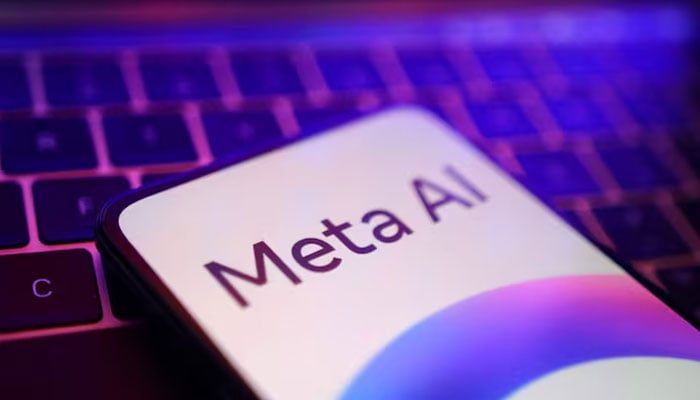 An illustration of the Meta AI logo taken on May 20, 2024. — Reuters