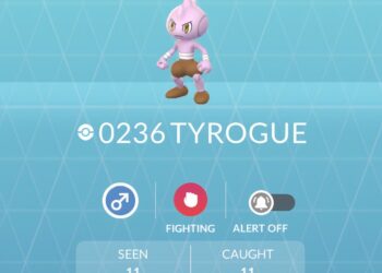 Completing the Quest for Shiny Tyrogue on Hatch Day in Pokémon Go