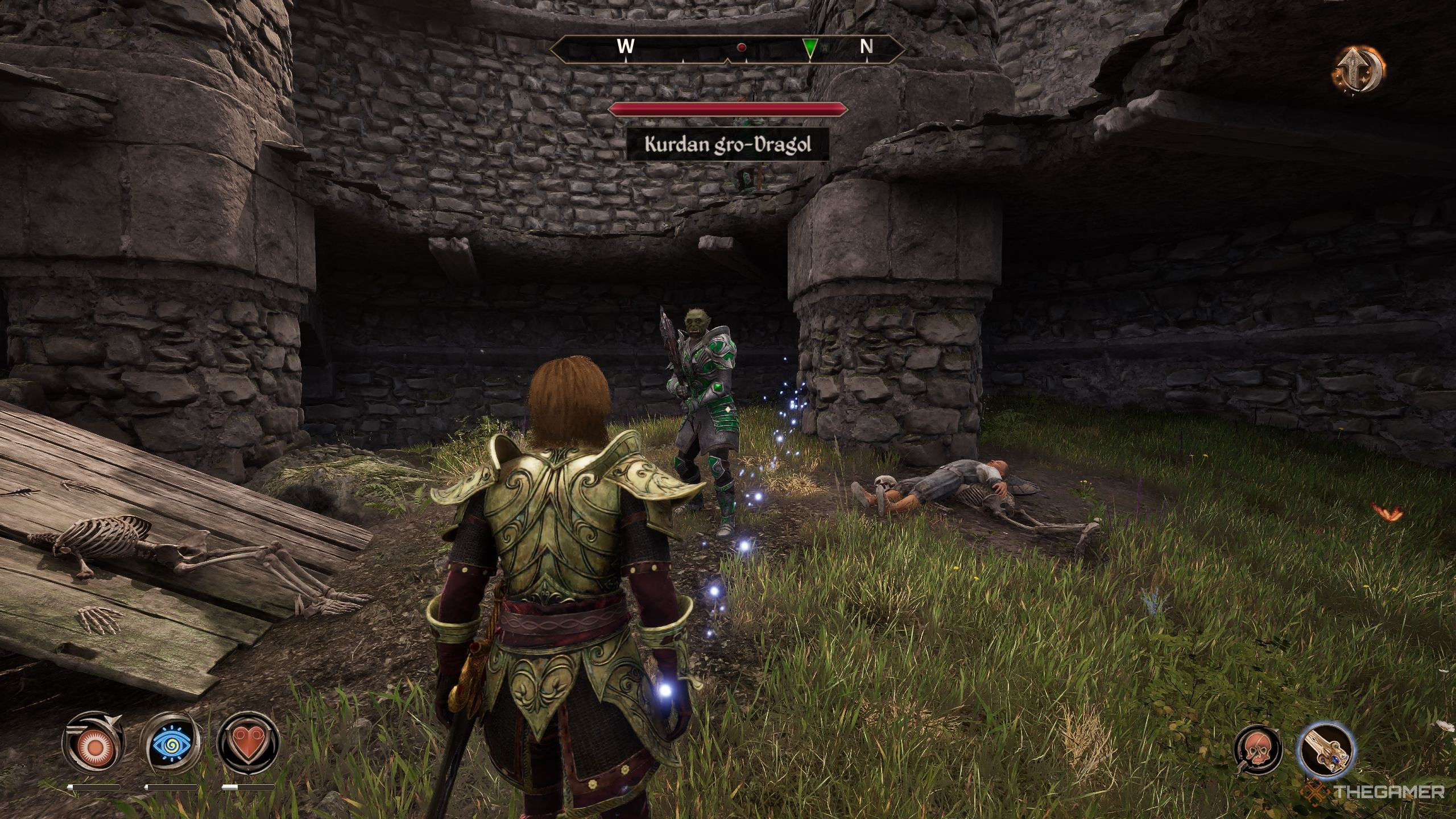player about to fight Kurdan - Oblivion Remastered