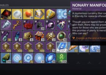 Completing Nonary Manifolds in Destiny 2: Rite of the Nine