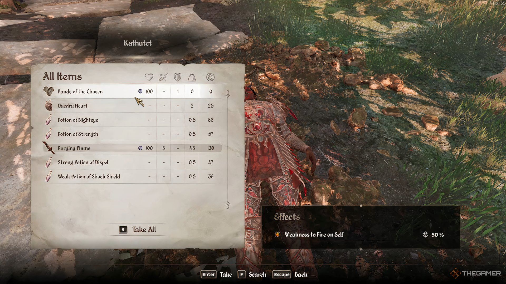 Obtaining the Bands of the Chosen in The Elder Scrolls IV Oblivion Remastered.