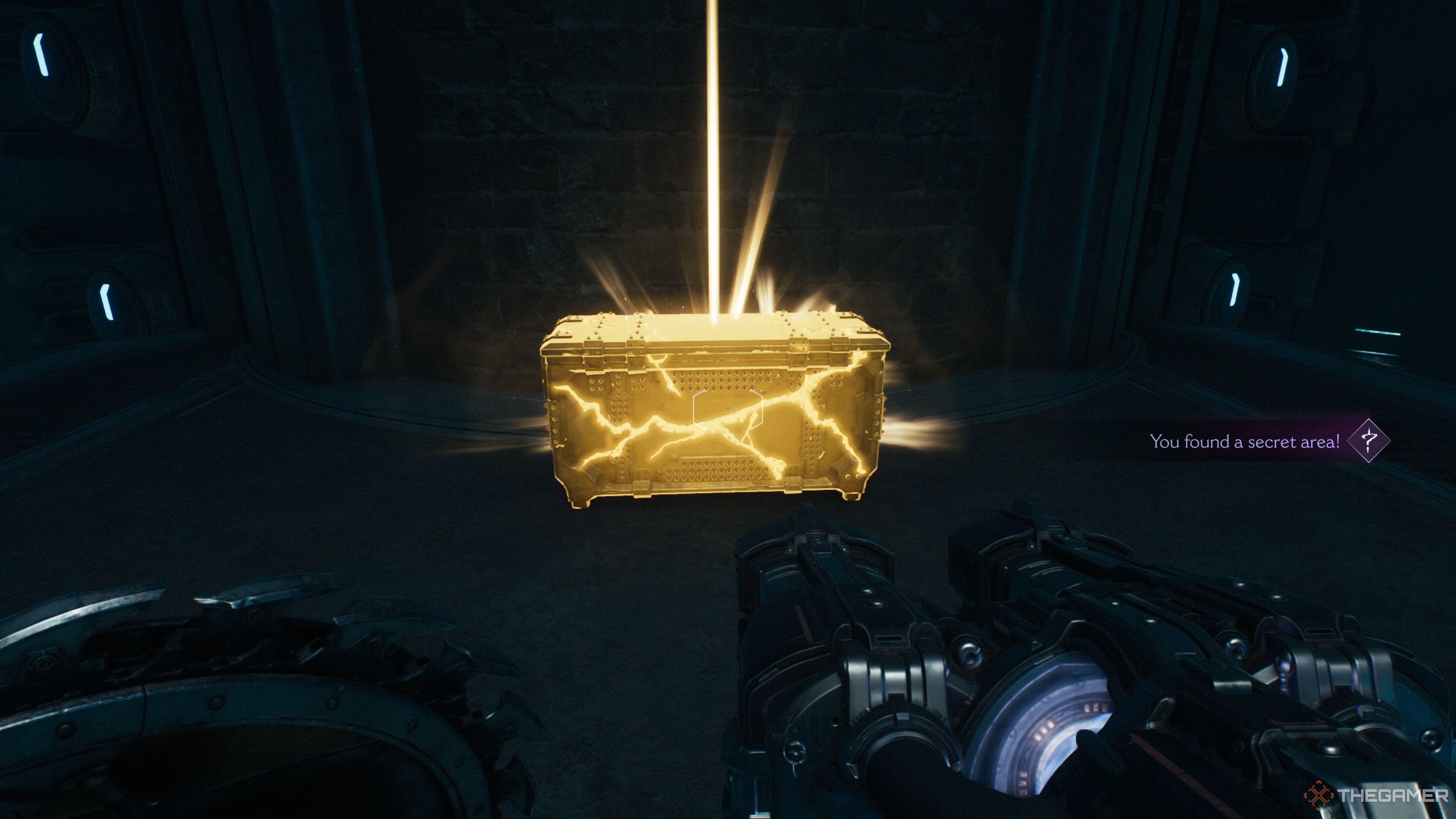 The Treasure Chest at end of The Ancestral Forge of Doom The Dark Ages.