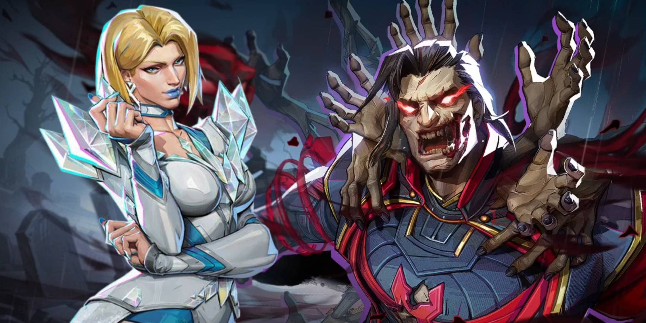Marvel Rivals characters with new skins