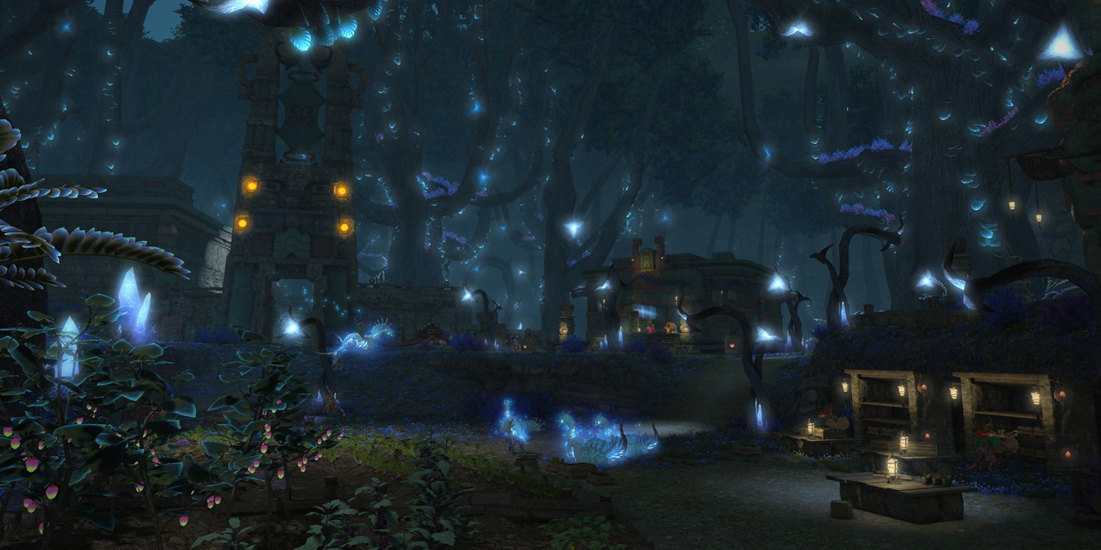 The base of the Mamool Ja Allied Society in Final Fantasy 14.