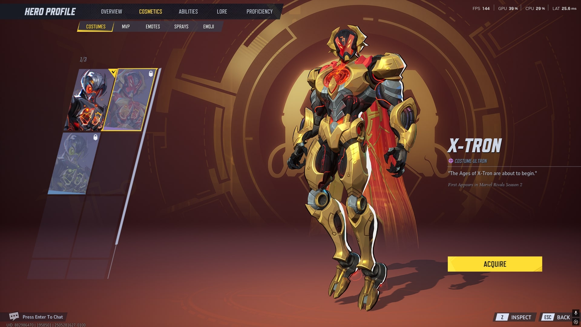 Ultron X-Tron costume