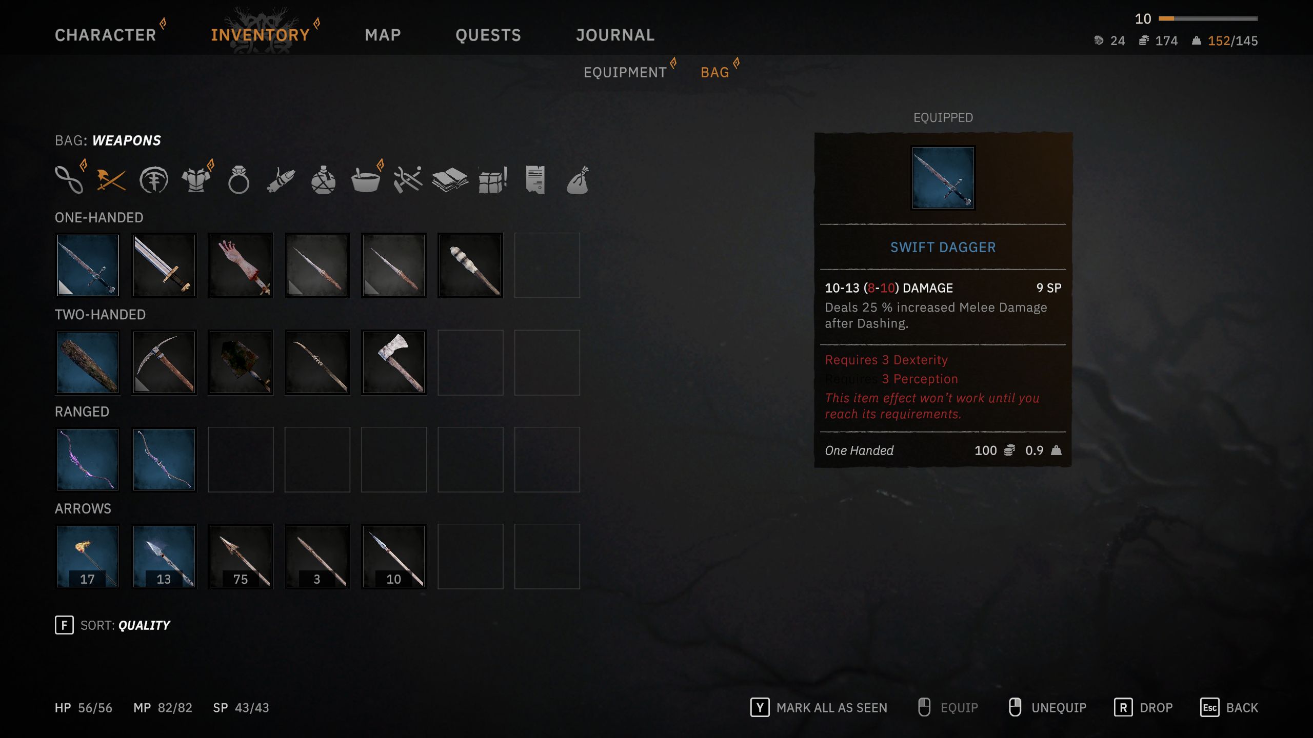 Swift Dagger