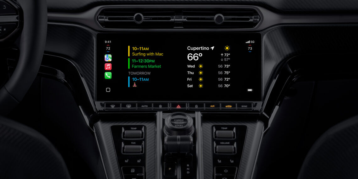 Apple CarPlay Ultra Shines in Aston Martin Supercar Debut