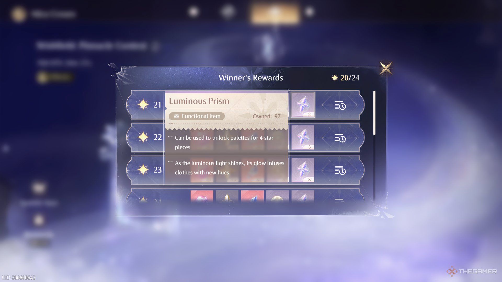 Completing Every Method for Solving Prisms in Infinity Nikki