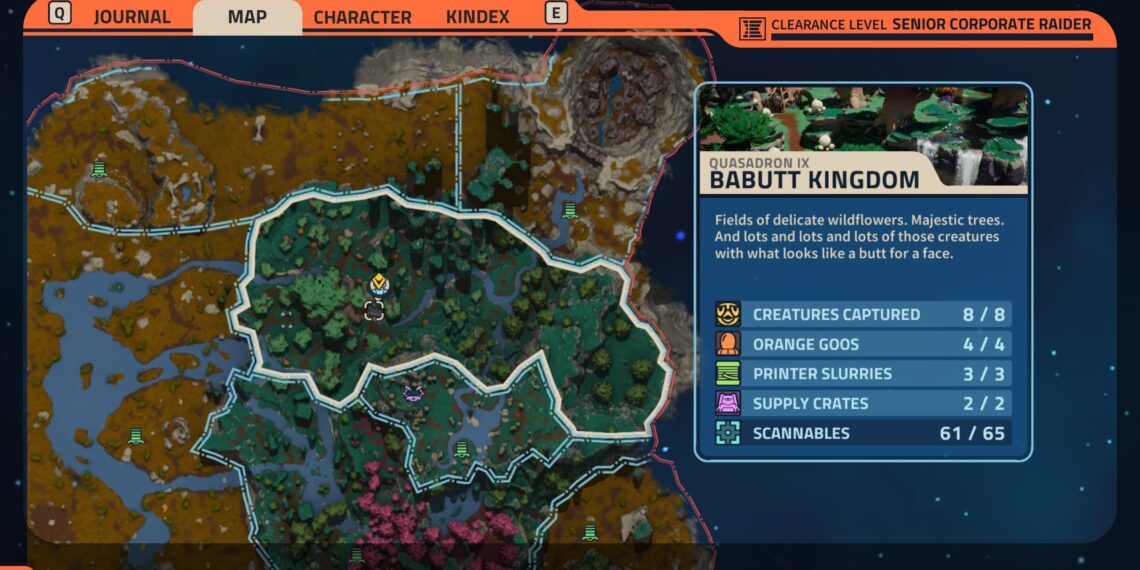Completing the Challenge: Solving Three Babutts in Savage Planet