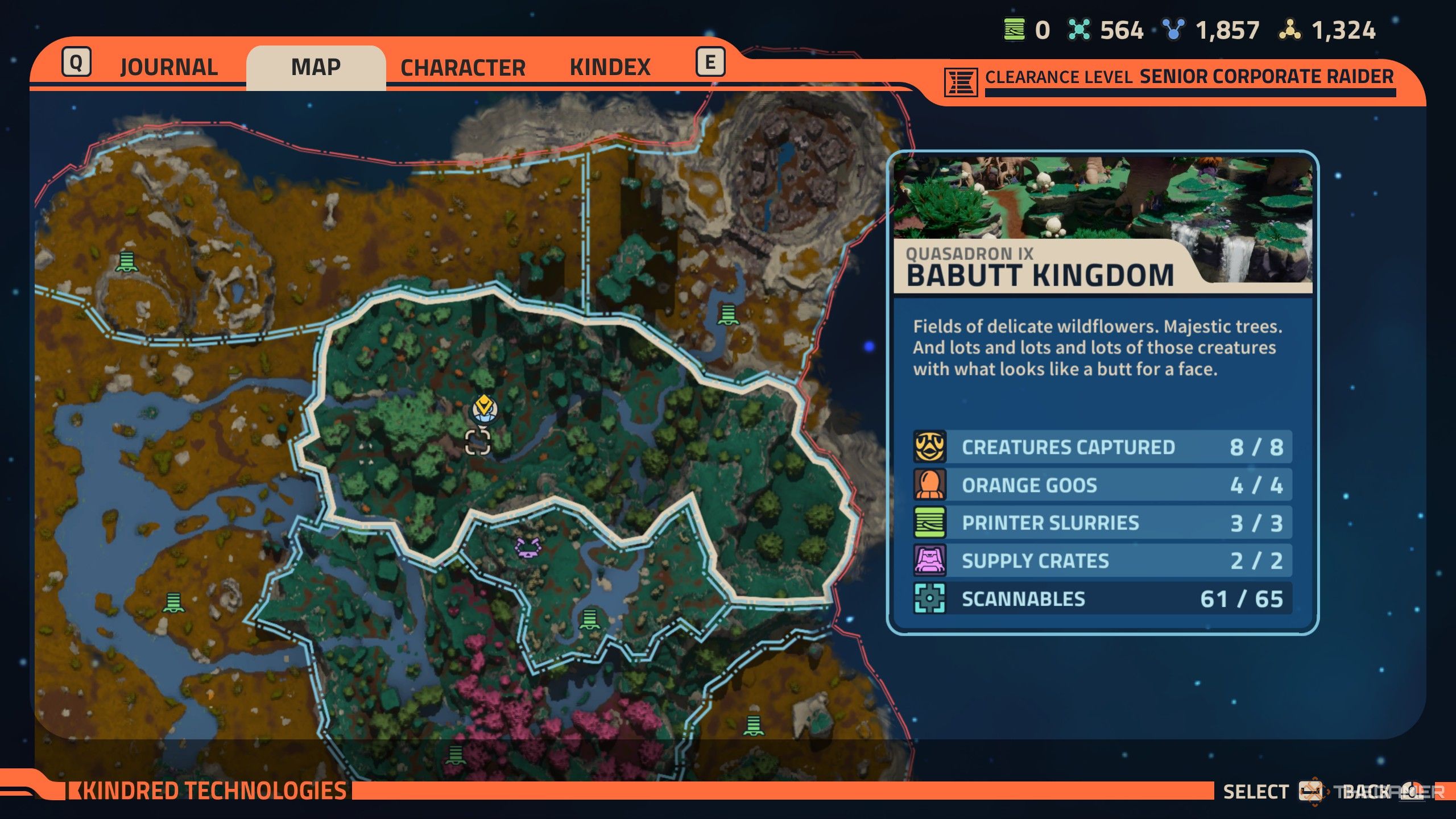 Completing the Challenge: Solving Three Babutts in Savage Planet