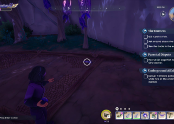 Completing the Nightshadow Butterfly Quest in Palia