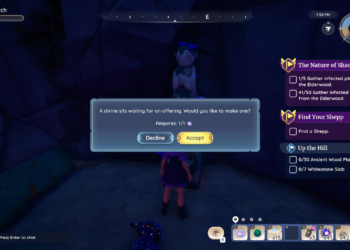 Completing the Paying Respects Accomplishment in Palia