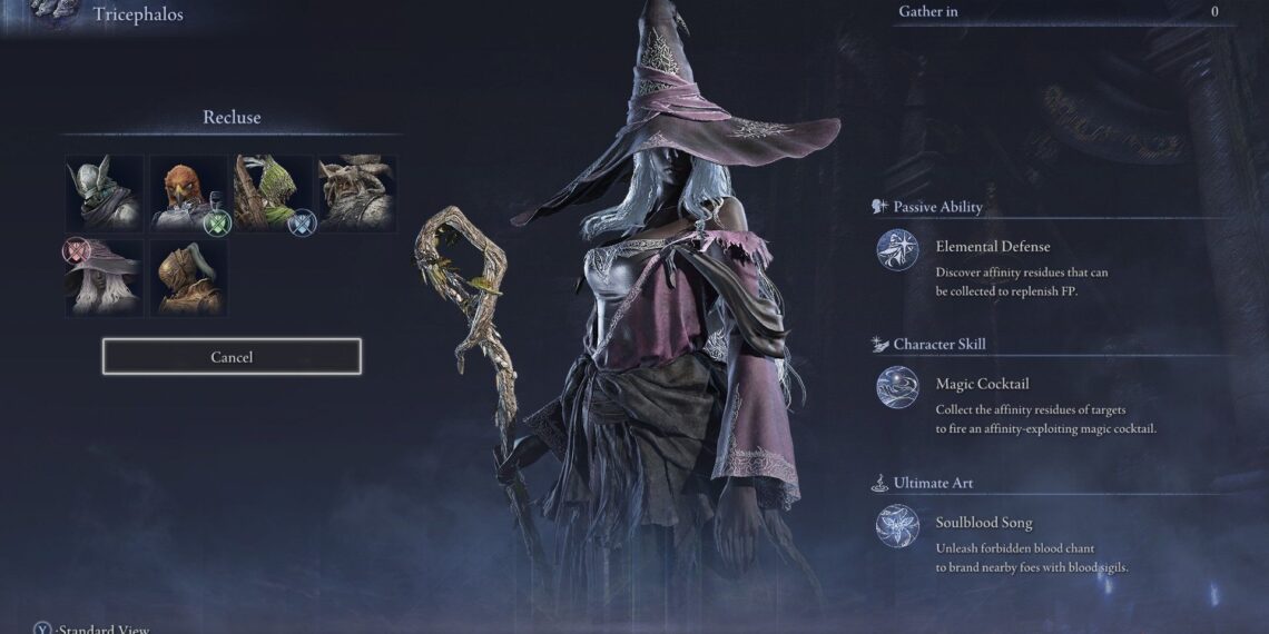 Completing the Recluse Nightfarer in Elden Ring Nightreign