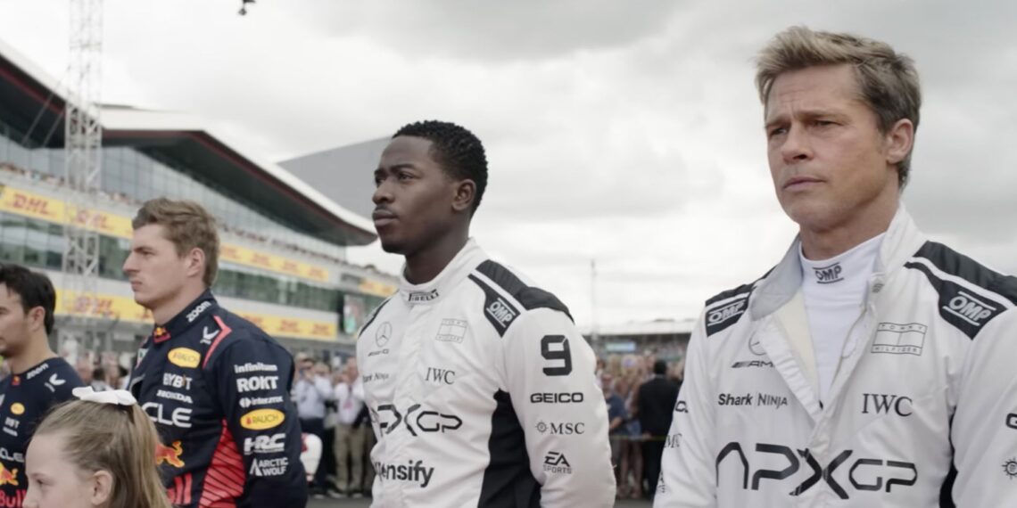 F1: Brad Pitt's New Footage Behind The Wheel Is Incredible