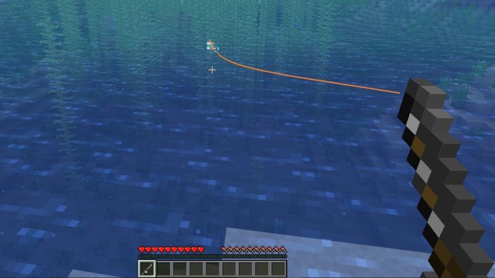 Fishing in Minecraft