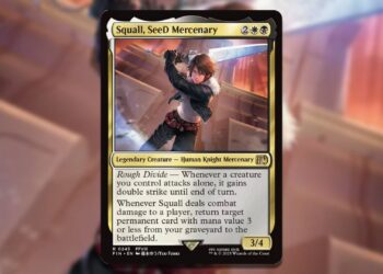 Squall: Completing the SeeD Mercenary Commander Deck for MTG