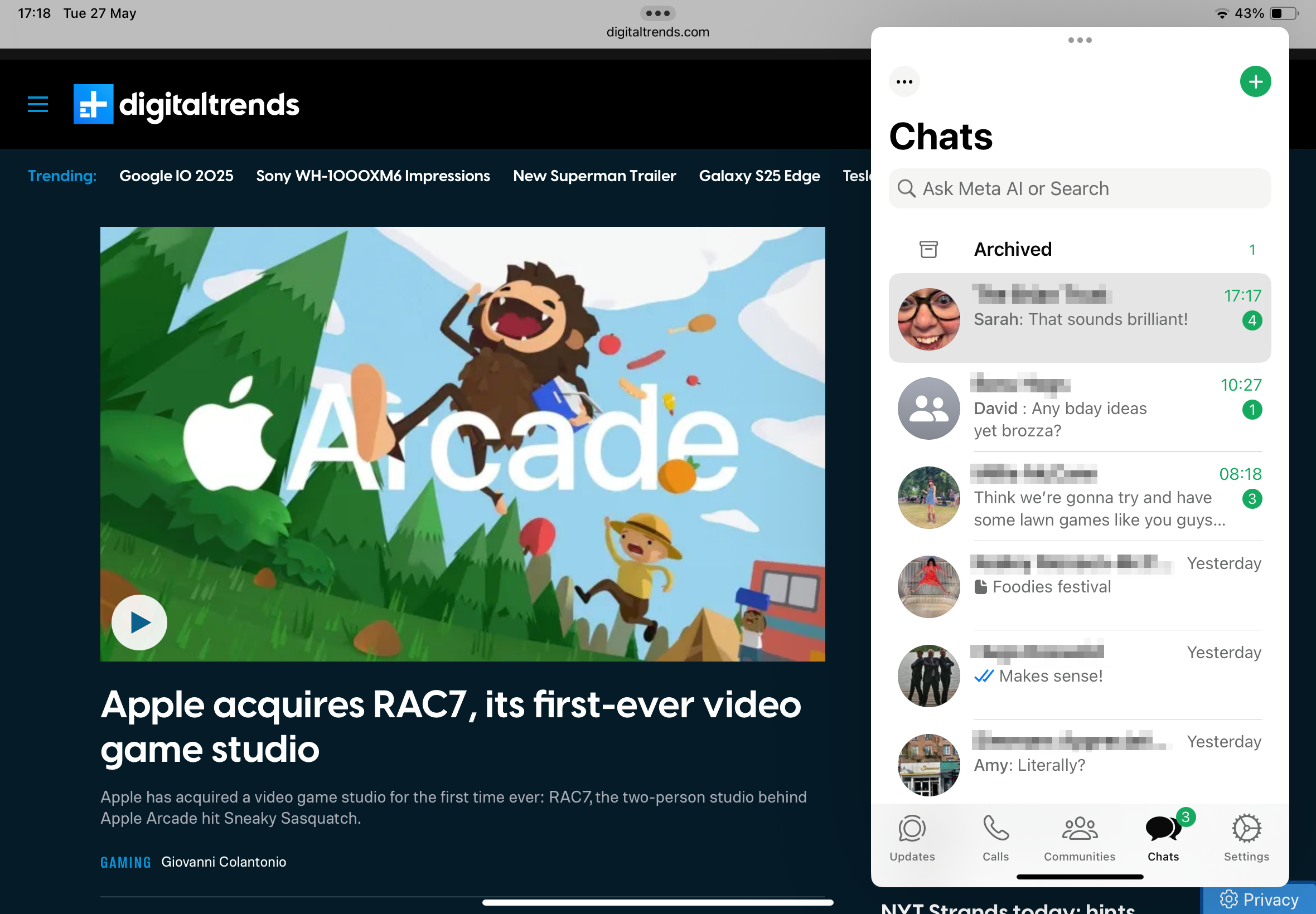 WhatsApp Is Finally Here on iPad Just What I’ve Been Waiting For