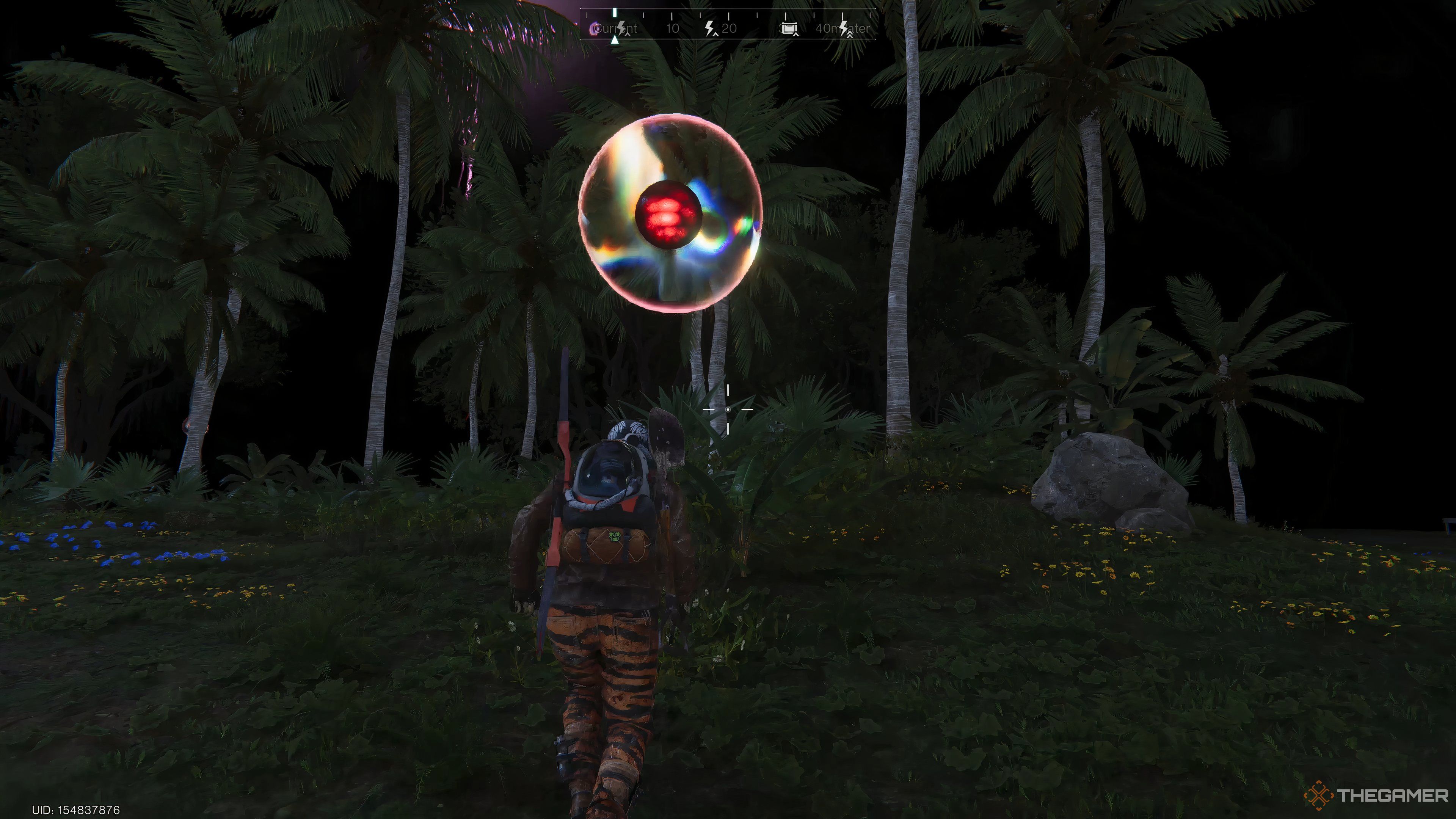 Player character approaching a Dreamweaver Fruit.