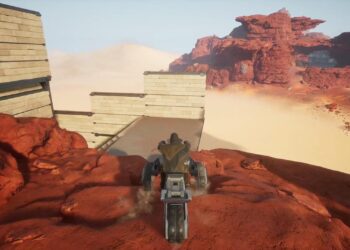 Completing the Across The Gap Quest in Dune: Awakening