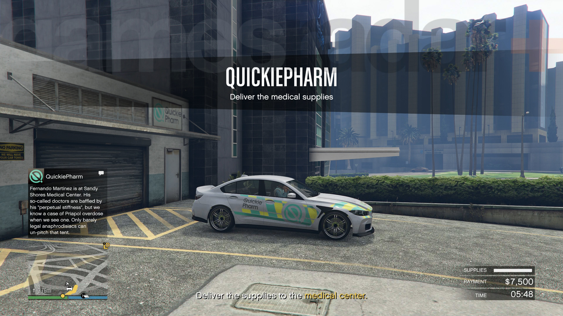 GTA Online QuickiePharm