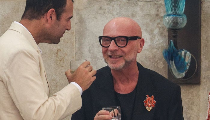 Fashion designer Domenico Dolce at Gritti Palace Hotel