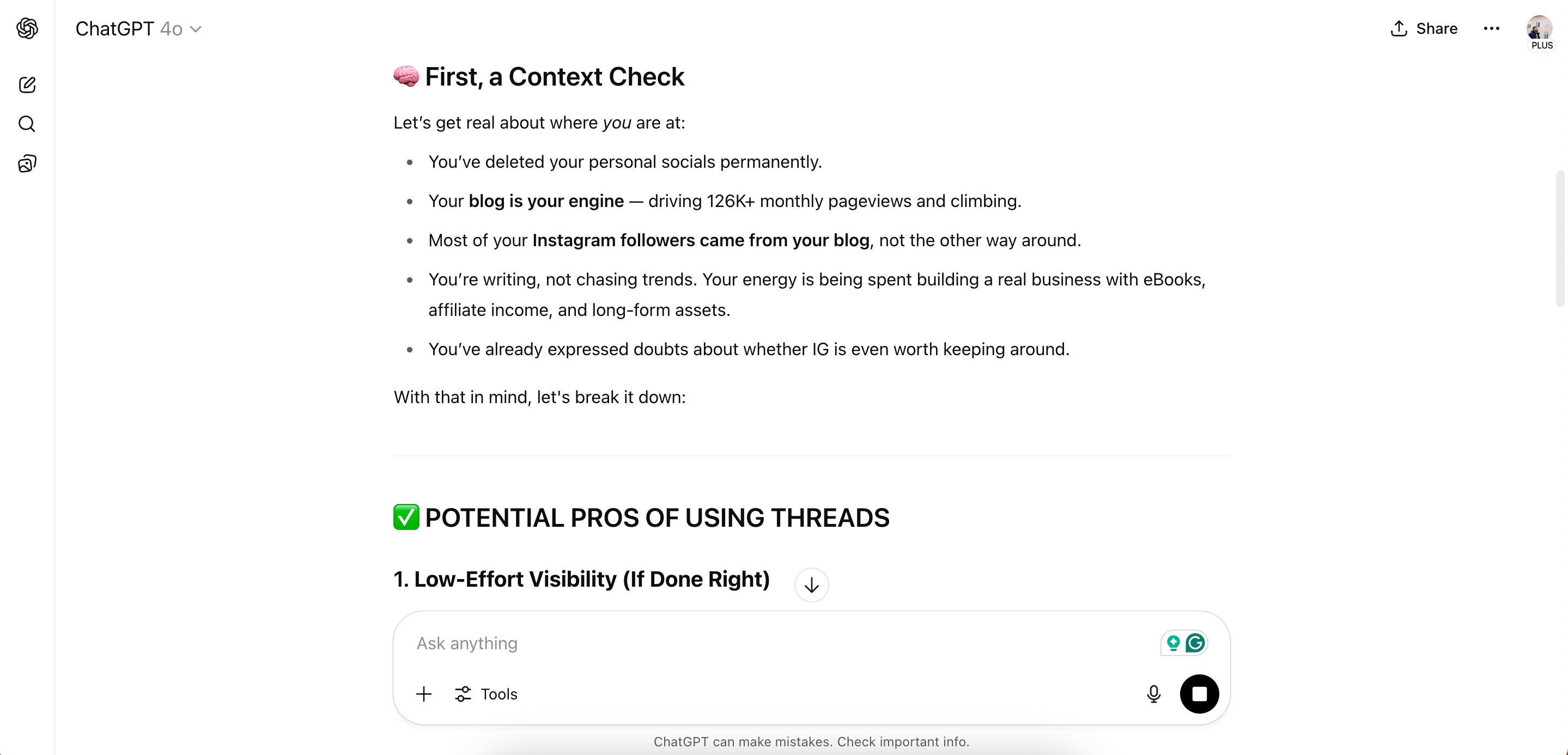 ChatGPT Pros and Cons