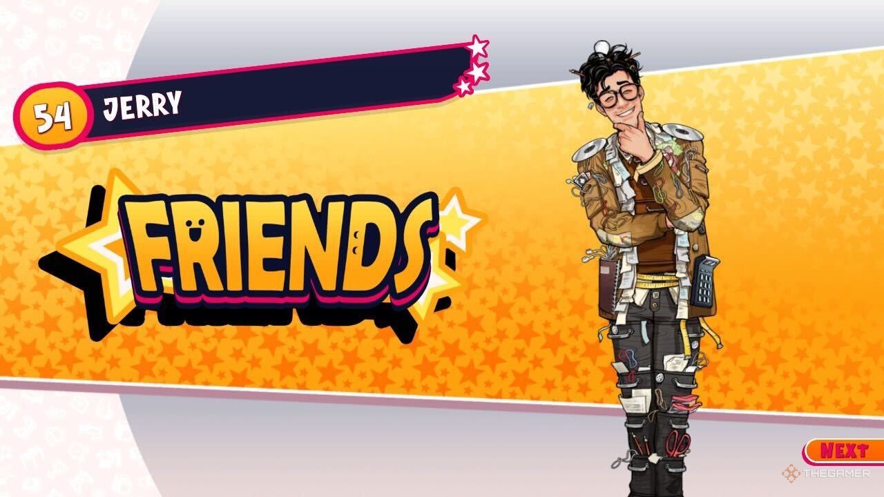 Becoming friends with Jerry in Date Everything!