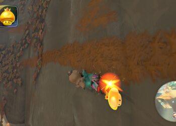 Completing Wall Rides and Rail Grinds in Mario Kart World