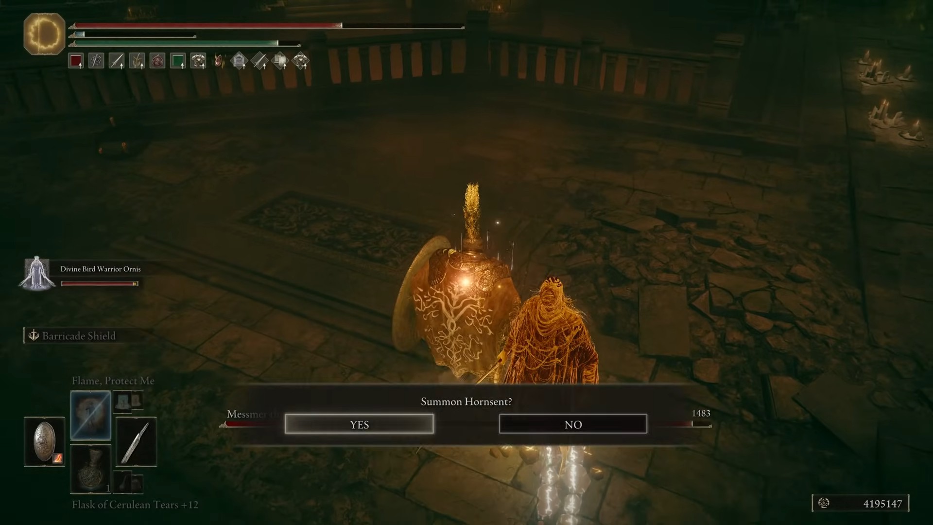 Hornsent summon