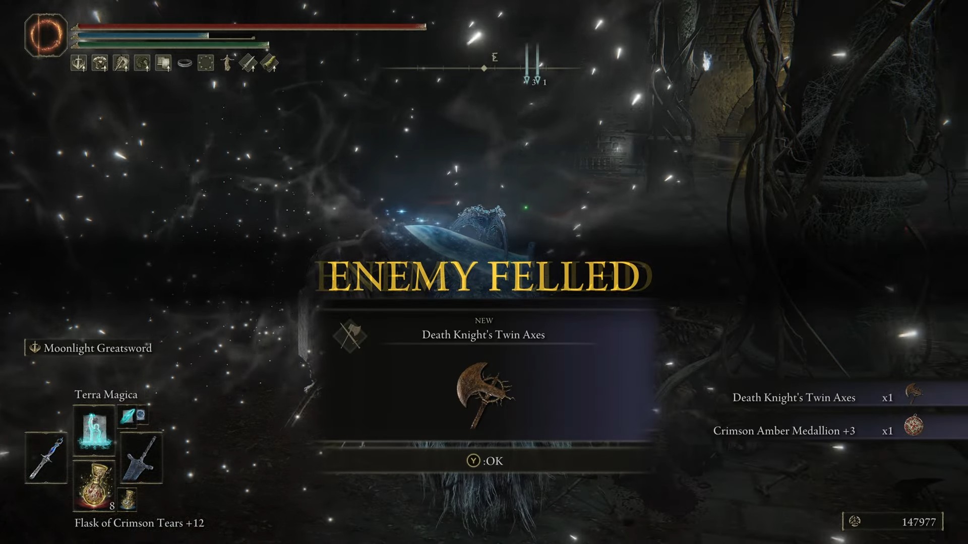 death knight drops elden ring