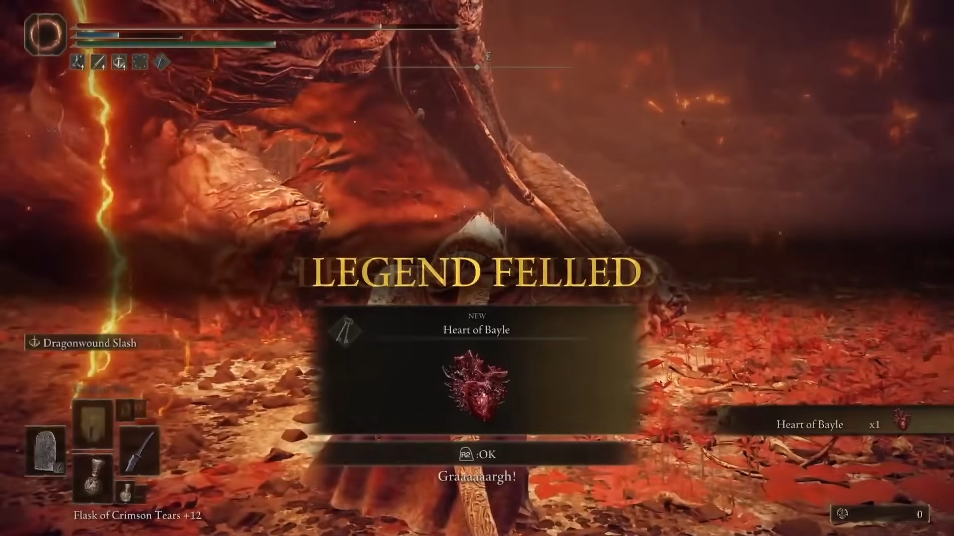 bayle the dread rewards
