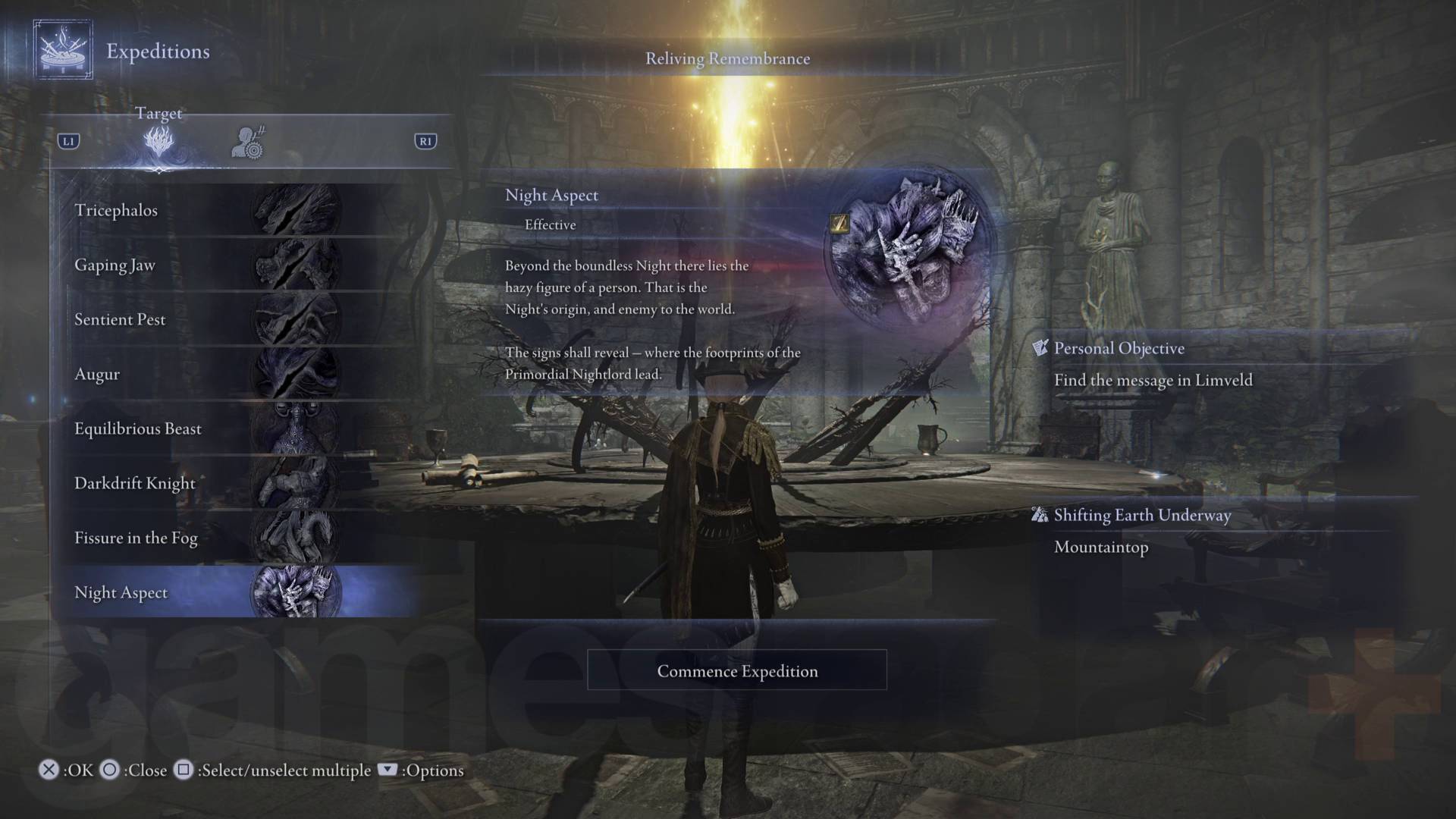 Defeating the Nightreign Night Aspect Boss in Elden Ring