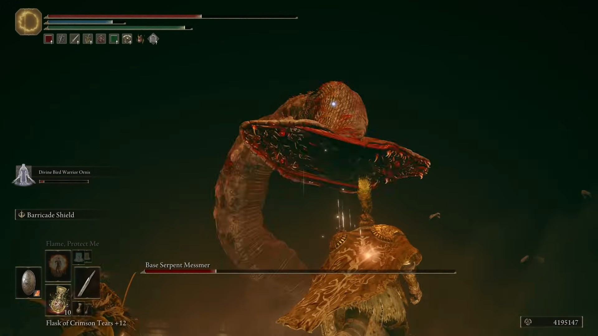 Massive snake attack from Messmer