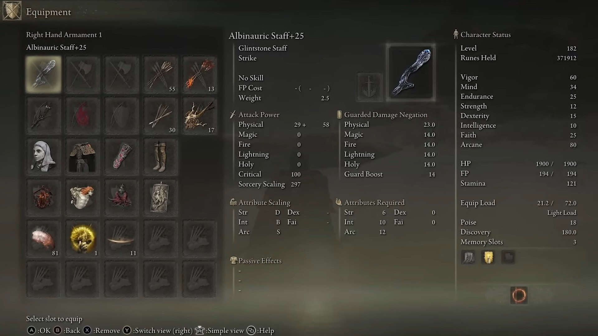albinauric staff elden ring