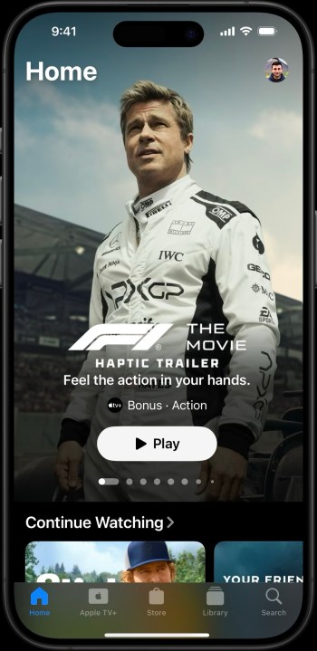 Apple Unveils Unbelievable Haptic Trailer for F1