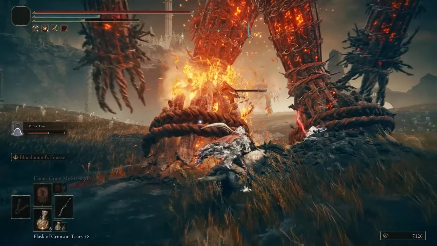 attack legs of furnace golems