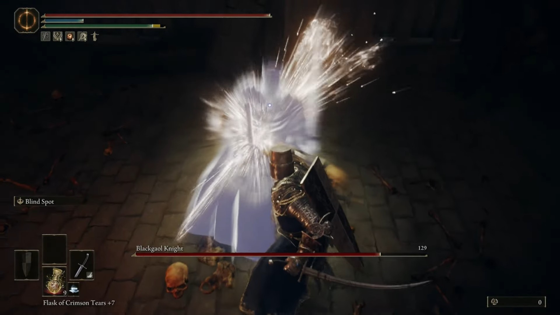 Backstab on the Blackgaol Knight
