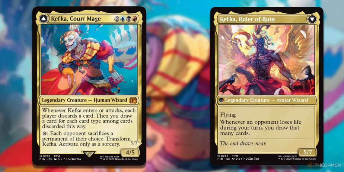 Completing a Kefka, Court Mage Commander Deck in MTG