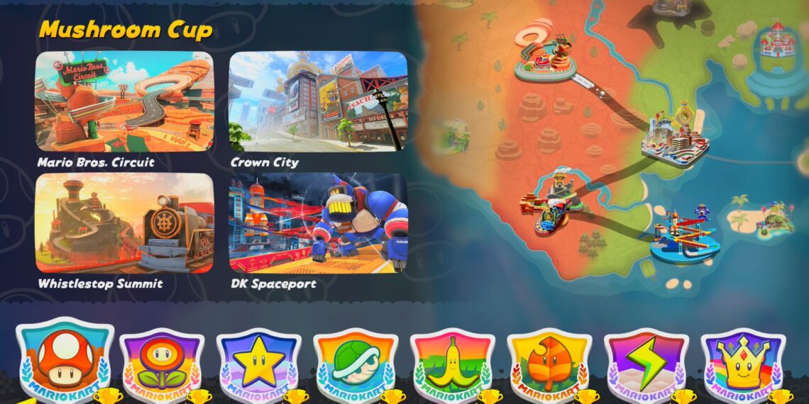 Completing a Three-Star Win in Mario Kart's Grand Prix & Knockout