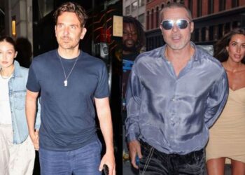 Gigi Hadid & Bradley Cooper Join Brad Pitt for Chic NYC Double Date