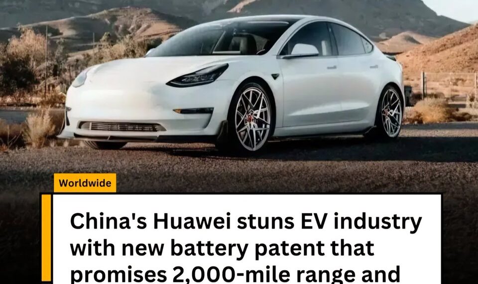 Huawei has filed a groundbreaking patent for a sulfide-based solid-state batter