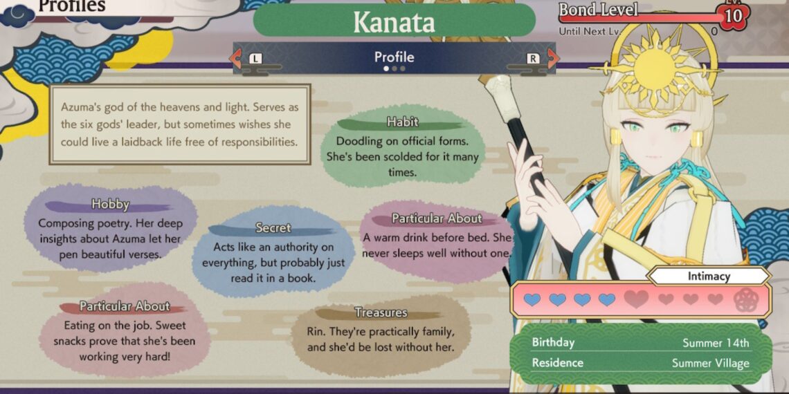 Top Gifts and Hangouts for Completing Kanata in Rune Factory: Guardians of Azuma
