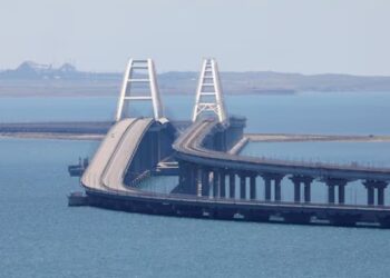 Ukraine Strikes Crimea Bridge with Underwater Explosives