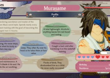 Unique Gifts and Hangouts for Completing Murasame in Rune Factory