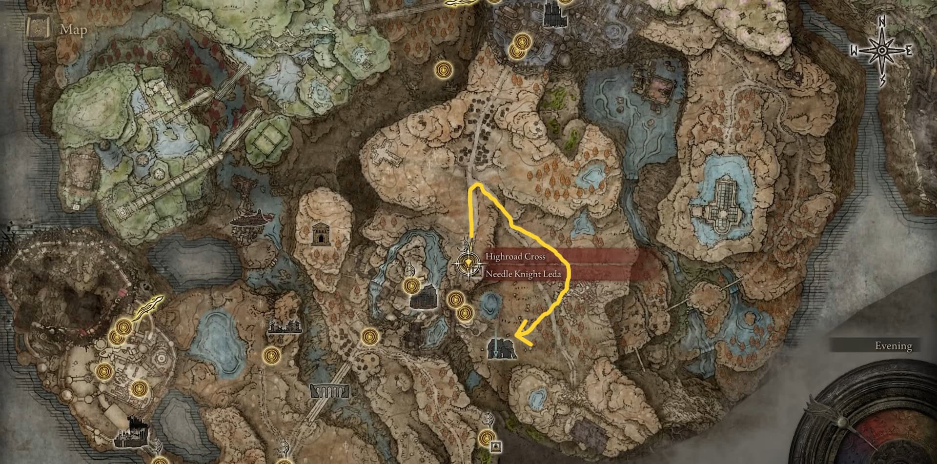 Ancient Meteoric Ore Greatsword Location