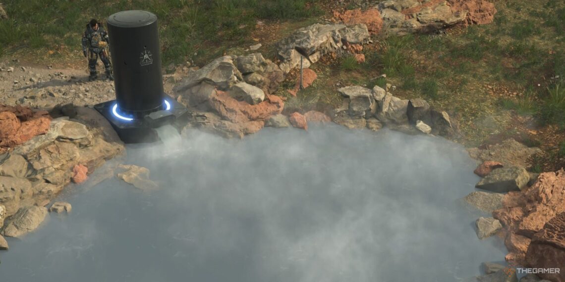 Completing Hot Springs in Death Stranding 2: On the Beach Guide